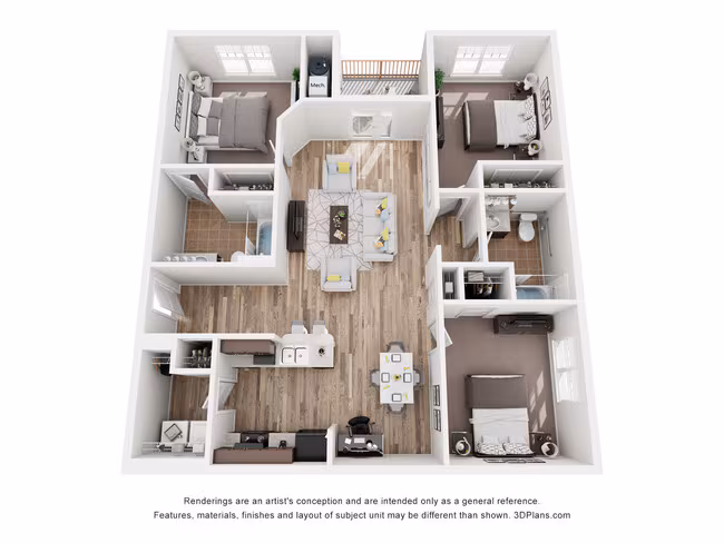 C1 1:3 108 floor plan